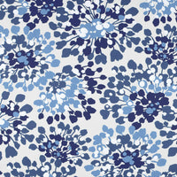 JUNE | 0878 SAILOR, 54 Inch Wide Fabric,  Botanical - Blue