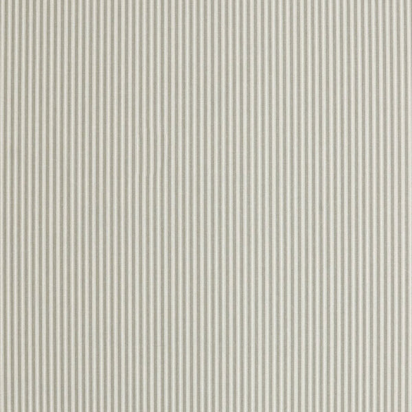 Vertical Ticking Stripe Ivory/Greyge, Fabric 54" wide