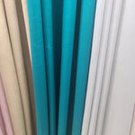 Blue Green Thermal Grommet Drapery Panels by Drapery King Toronto 