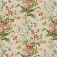 Lucinda Shell 682470 By Waverly Fabric Floral Drapery Upholstery Fabric By the Yard