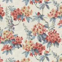 P/K Lifestyles Elsa - Indienne 412280 Upholstery Fabric, MINERVA, Dorchester, Floral Coast Style