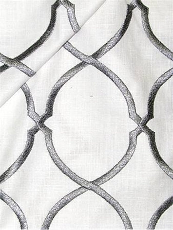 Robert Allen Teague Steel 256933 By Dwellstudio Indoor Fabric