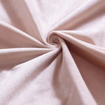 95" Inch Long Grommet Privacy Curtain Panel in Blush  (Single)