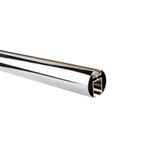 Channel Rod 96 Inch MANUAL CURTAIN Rod (Rod Only) 28mm chrome